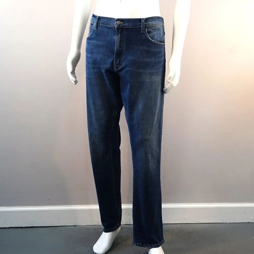 Polo Ralph Lauren Jeans Men Size 40x31 Varick Slim Straight Blue Denim Jeans